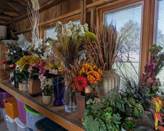 Faux Floral and plants