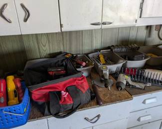 Tools, including Milwaukee 