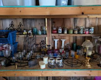 Candles and candle holders