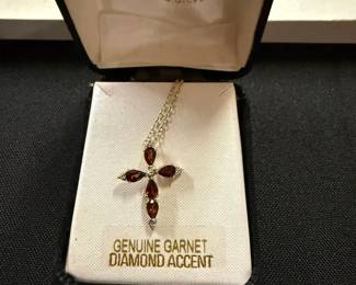 diamond accent necklace