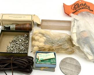 Leather working accessories