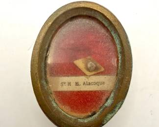 Saint Margaret Mary Alacoque Reliquary