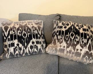 (2) Throw Pillows