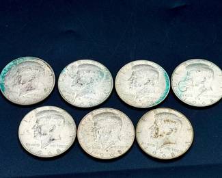 1968 Silver Kennedy Half Dollars