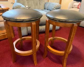 (2) Swivel Counter Stools