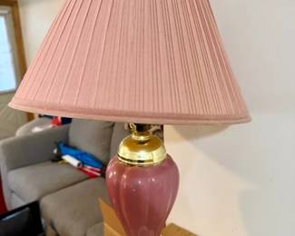 Pink Table Lamp