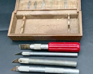 Vintage X-Acto Knife Set