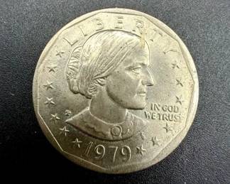 1979 United States Susan B. Anthony Dollar Coin