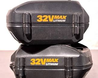 (2) Worx 32V Batteries