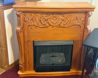 Ornate Faux Fireplace