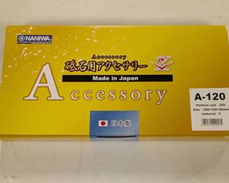 Whetstone Holder & Naniwa flattening stone A-120