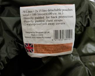 Snugpak Bergen 100L Backpack - Olive