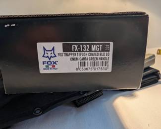 Fox Knives FX-132 MGT Trapper w/ Box