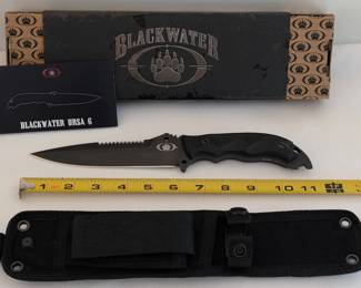 Blackwater Ursa 6 Fixed Blade - LionSteel Italy