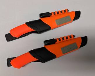 Morakniv Bushcraft Survival Orange Knife Set of 2