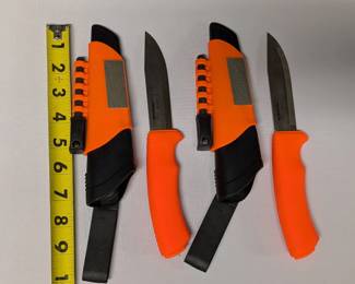 Morakniv Bushcraft Survival Orange Knife Set of 2