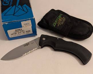 Gerber Gator ATS-34 Knife 1st Production Run