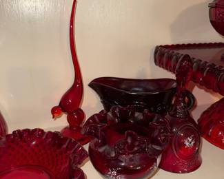 Ruby Glass, Viking Glass Bird