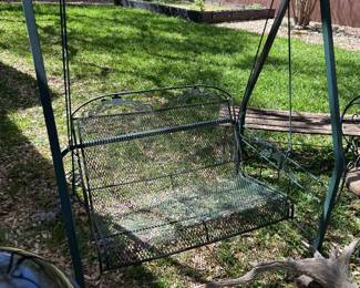 Metal Patio Swing