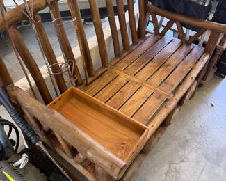 Heavy Wood Bench