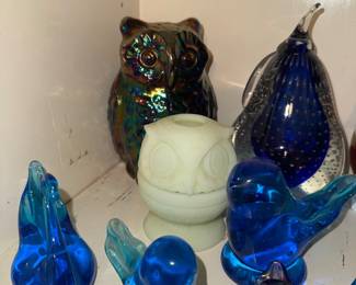 Fenton Glass Animals
