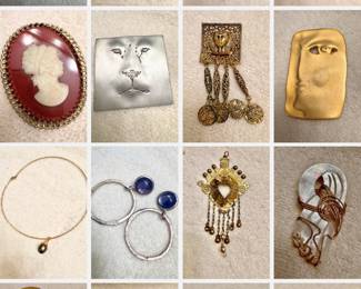 Grey and Blue Photographic Travel Photo Collage Portrait