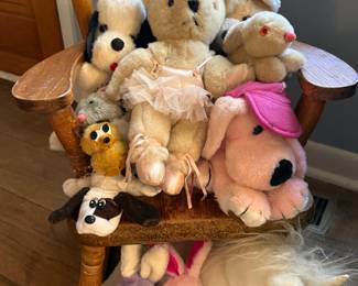 Child's Rocking Chair & Assorted Toys