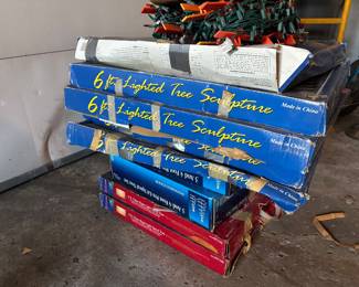 Lighted Tree Sculpture 