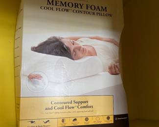 Memory Foam Cool Flow Contour Pillow