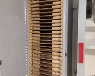 Cabinet to hold sandpaper