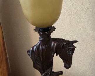 Horse and Colt Table Lamp