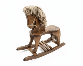 Wooden Rocking Horse Toy