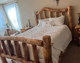 Aspen Log Bedroom Set
