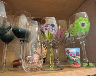 Assorted Drinkware Collection with Themed Tumblers