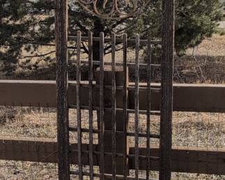 Ornate Scrollwork Garden Trellis