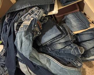 Assorted Women's Clothing and Denim