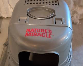 Nature's Miracle Hooded Flip Top Litter Box