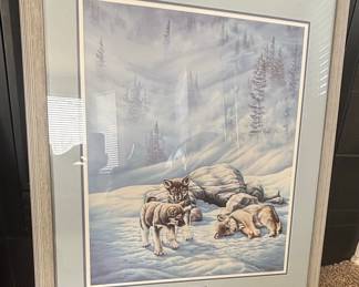 Lori Salisbury "Wolf Pack" Limited Edition Print