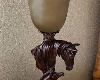 Horse and Colt Table Lamp