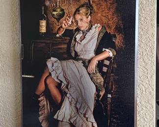 Short Branch Mercantile "Saloon Girls" or "Bucking the Tiger" Print