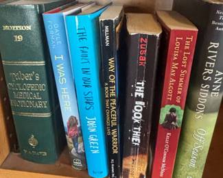 Assorted Books - Fiction, Non-Fiction, Reference, and Outdoor Guides