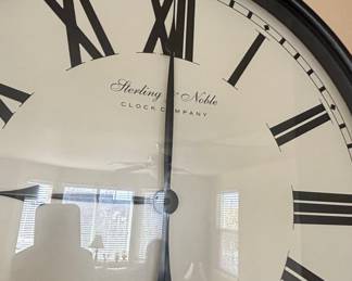 Sterling & Noble Clock Company Wall Clock