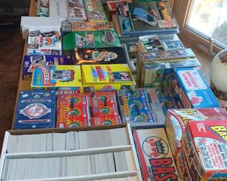 Baseball card collection