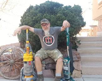 Dyson to the left of me, sharks to the right.   This sucks