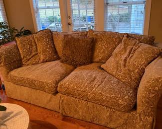 Large couch take the cushions off and it’s almost the size of a twin great for guests 