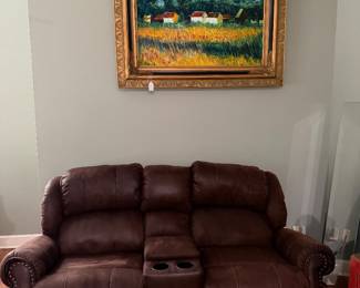 Oil on canvas 