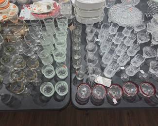 Crystal glassware