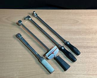 Snap-On Long Handle Flex Head Ratches, Craftsman Torque Wrench