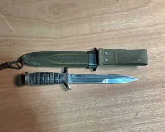Identified WWII M3 Camillus Trench Knife