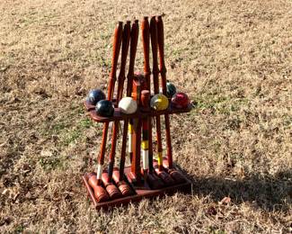 Bombay Company Croquet Set